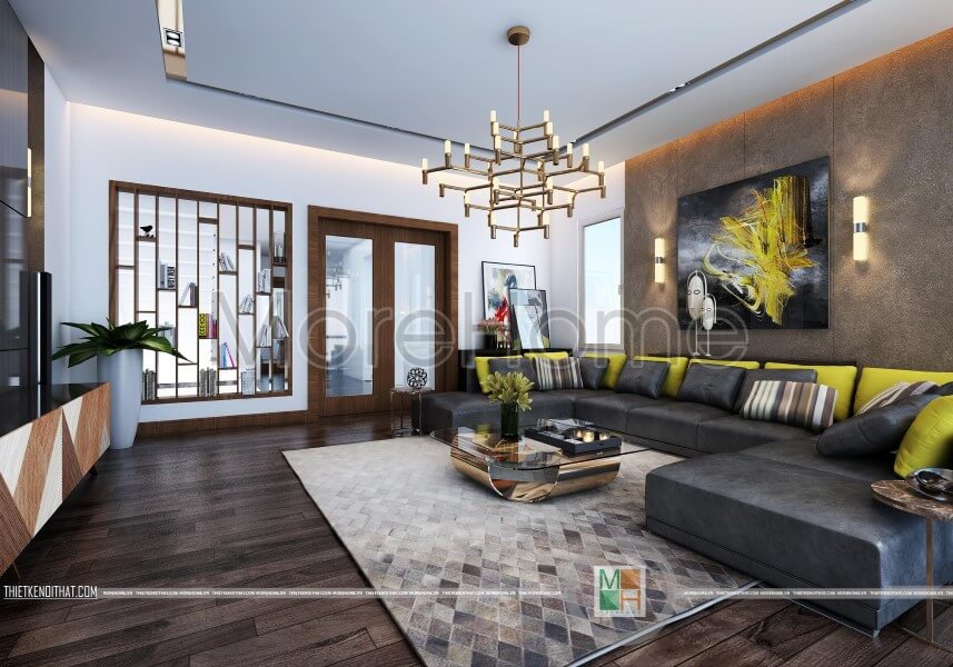 Thiết kế nội thất nhà phố hiện đại với nội thất gỗ mang lại cảm giác thoải mái và tràn đầy năng lượng Xem ngay các mẫu kế phòng khách đẹp đẳng cấp