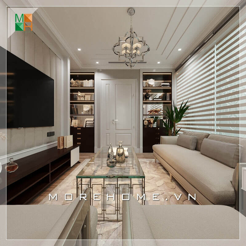 Morehome gợi ý cho bạn mẫu phòng khách mang âm hưởng độc đáo tạo nên một phong cách mới cho chung cư, nhà phố. Xem ngay các mẫu kế phòng khách đẹp đẳng cấp