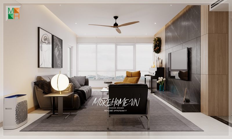 Xu hướng thiết kế phòng khách theo phong cách hiện đại đang được nhiều người ưa chuộng và phổ biến trong năm nay.